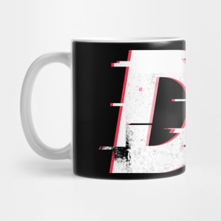 DJ DeeJay DJane Glitch Effect Mug